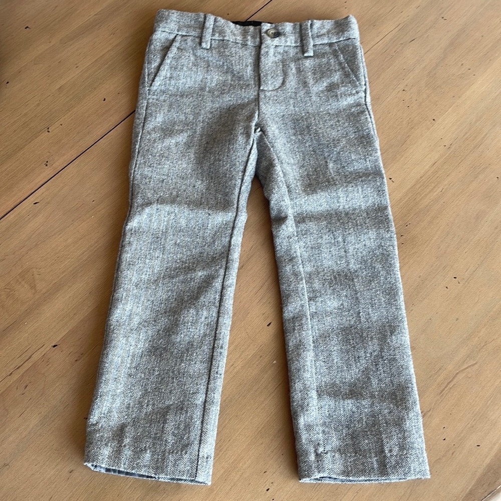 Janie and Jack wool pants. Boys size 4.
